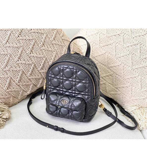 Christian Dior Mini Backpack Black Original Cannage Lambskin