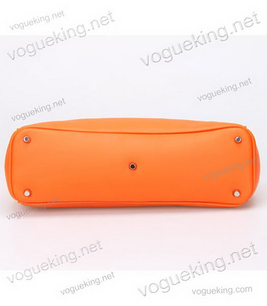 Christian Dior Orange Original Leather Medium Diorissimo Bag-6