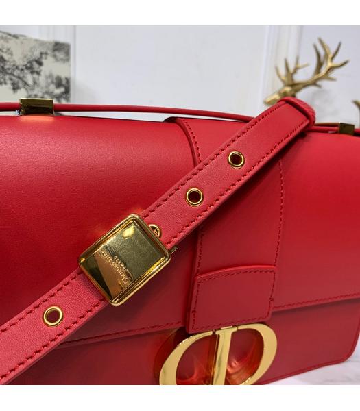 Christian Dior Original Calfskin 30 Montaigne Flap Bag Red-8