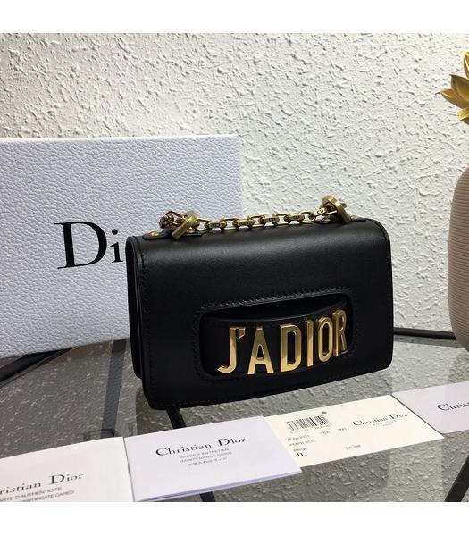 Christian Dior Original Calfskin Leather JA Mini Bag Black