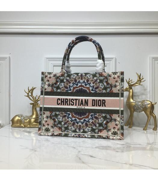 Christian Dior Original Classical Book Tote Bag Pink