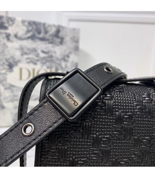Christian Dior Original Embossing 30 Montaigne Flap Bag Black Logo-8