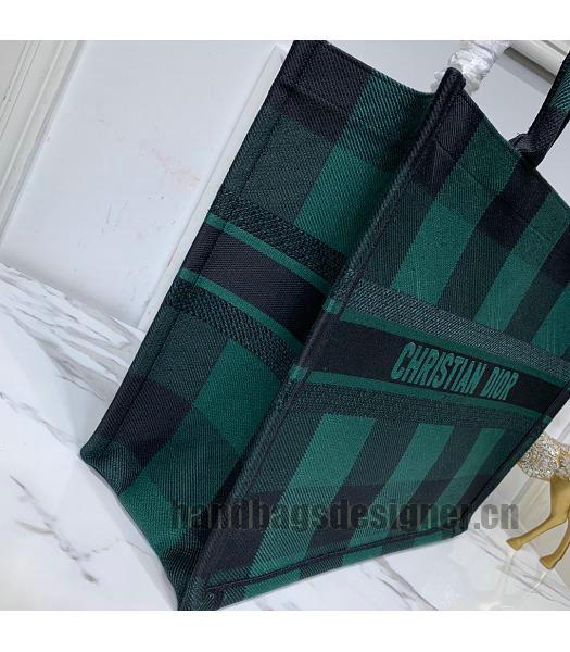 Christian Dior Original Large Book Tote Bag Green-3