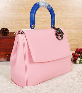 Christian Dior Pink Original Calfskin Leathe Women Tote Bag