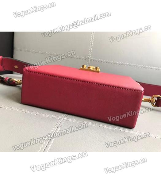 Christian Dior Red Original Leather Mini Crossbody Bag-1