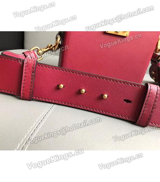 Christian Dior Red Original Leather Mini Crossbody Bag-6
