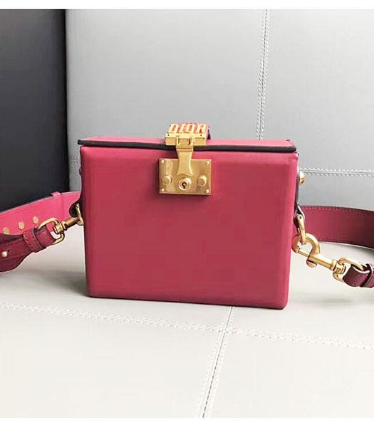 Christian Dior Red Original Leather Mini Crossbody Bag
