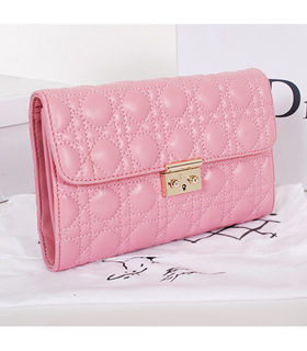 Christian Dior Sakura Pink Original Lambskin Leather Shoulder Bag
