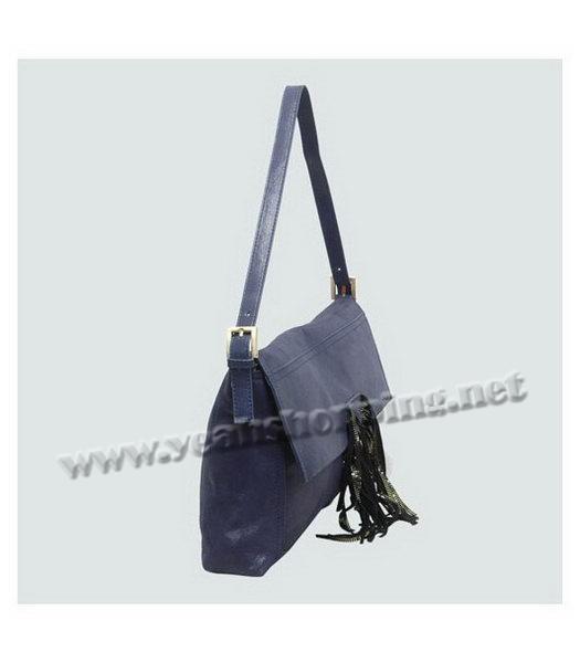Fendi 2010 New Shoulder Bag in Blue-1