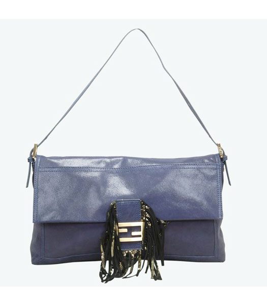 Fendi 2010 New Shoulder Bag in Blue