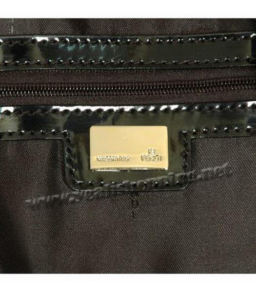 Fendi 2010 Small F Shoulder Bag Black-5
