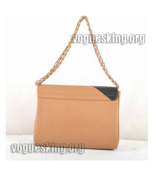 Fendi Big Mamma FF Pattern Coffee Calfskin Leather Handbag-2
