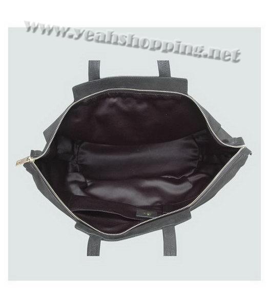 Fendi Black Leather Chain Strap Shoulder Bag-4
