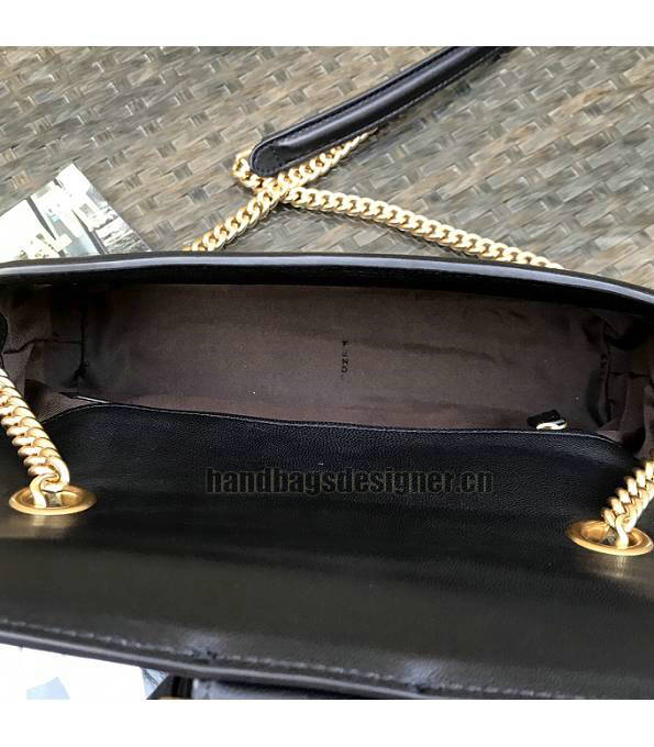 Fendi Black Original Lambskin Leather 27cm Baguette Bag-2