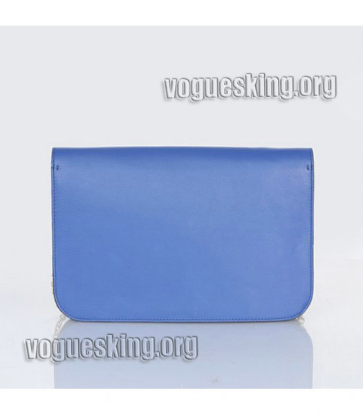 Fendi Blue Original Leather Small Shoulder Bag-2