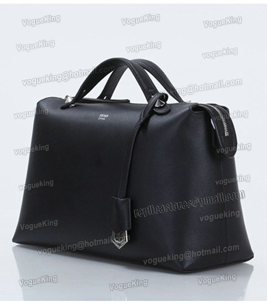 Fendi By The Way Original Leather Tote Shoulder Bag Black-1