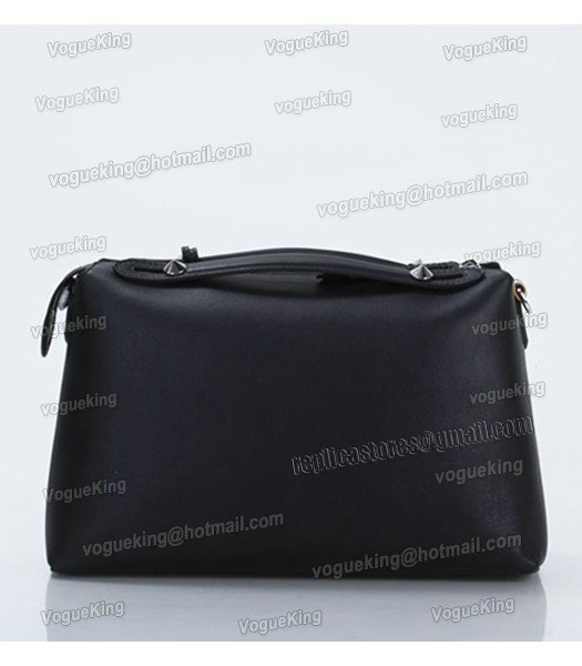 Fendi By The Way Original Leather Tote Shoulder Bag Black-2