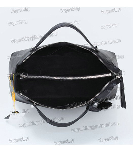 Fendi By The Way Original Leather Tote Shoulder Bag Black-5