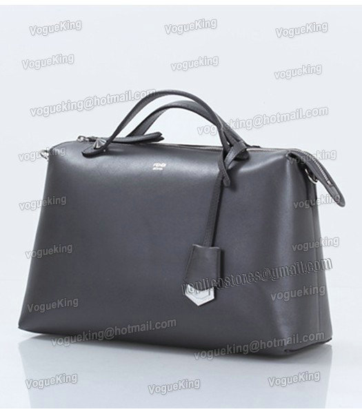 Fendi By The Way Original Leather Tote Shoulder Bag Oak Grey-1