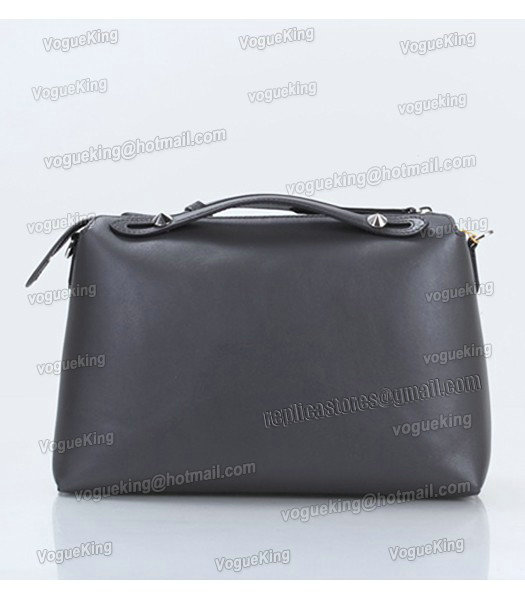 Fendi By The Way Original Leather Tote Shoulder Bag Oak Grey-2
