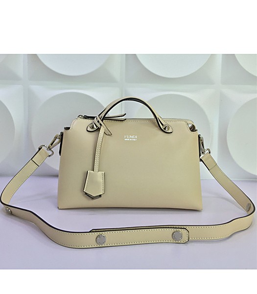 Fendi By The Way Small Shoulder Bag 2356 In Apricot Leather
