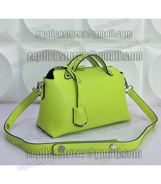 Fendi By The Way Small Shoulder Bag 2356 In Green Leather-1