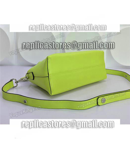 Fendi By The Way Small Shoulder Bag 2356 In Green Leather-5