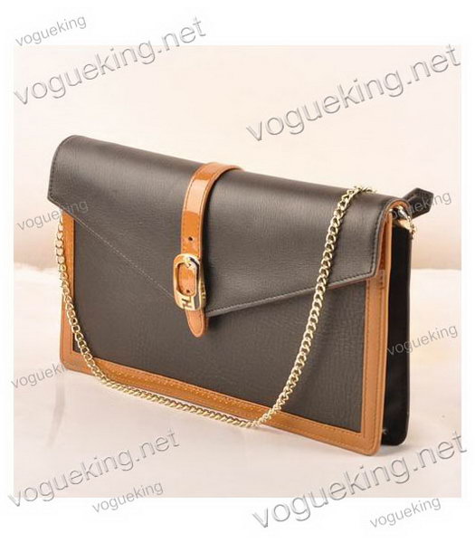 Fendi Chameleon Black Imported Leather Mini Handbag-1