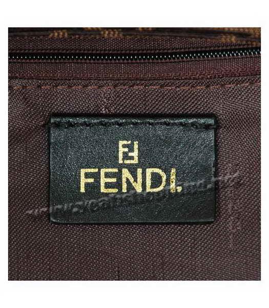 Fendi Cowhide Bag Coffee-5