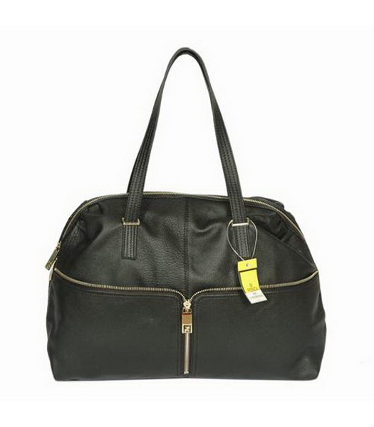 Fendi Fashion Black Calfskin Handbag