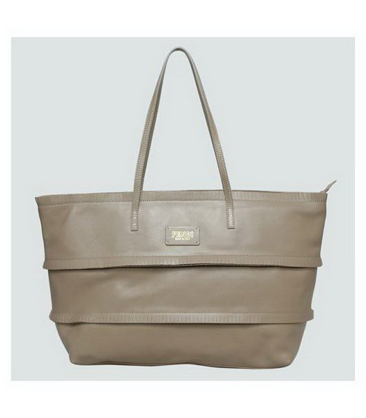 Fendi Fashion Leather Shoulder Bag Apricot