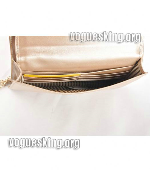 Fendi Golden Patent Leather Mini Shoulder Bag-6