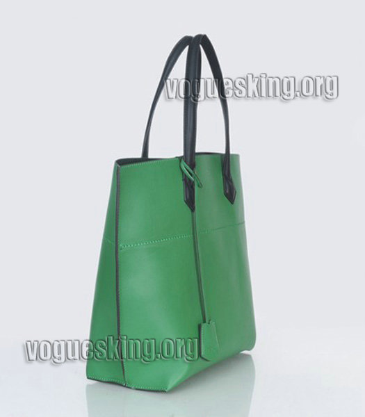Fendi Green Original Leather Shopping Tote Bag-1
