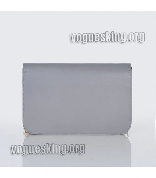 Fendi Grey Original Leather Small Shoulder Bag-2