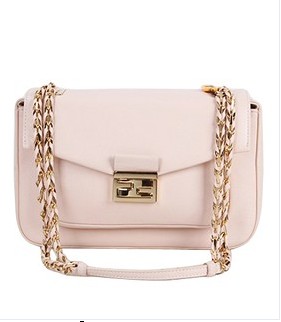 Fendi Iconic Be Baguette Small Bag With Pink Original Leather