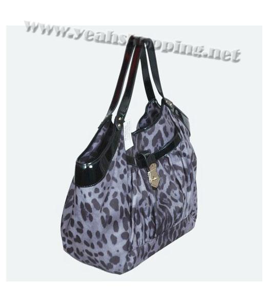 Fendi Large Leopard Pattern Tote Bag Grey-1