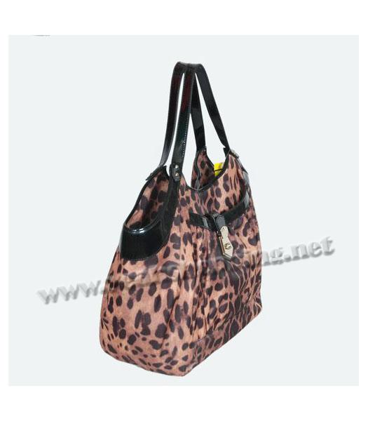 Fendi Large Leopard Pattern Tote Bag Grey-1