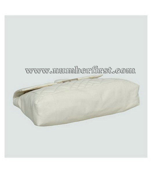Fendi Leather Chain Bag White-3