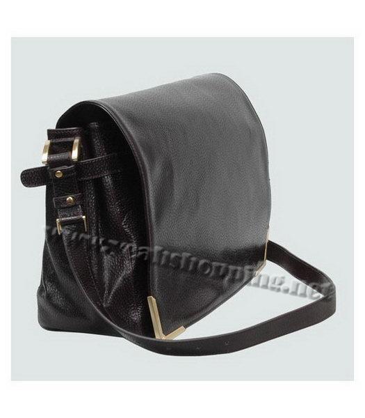 Fendi Leather Messenger Bag Coffee Calfskin-1
