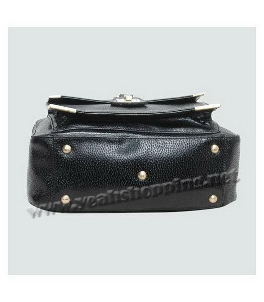 Fendi New Leather Tote Shoulder Bag Black Calfskin-3