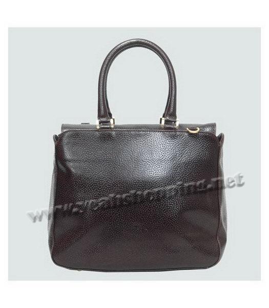 Fendi New Leather Tote Shoulder Bag Coffee Calfskin-2