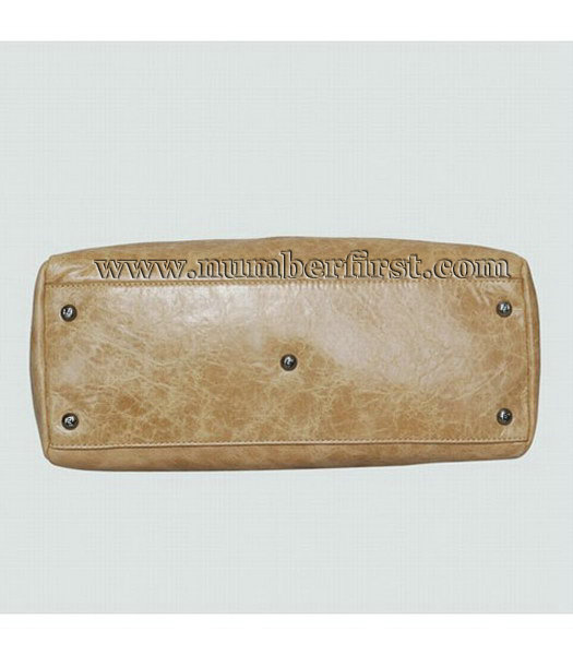 Fendi Peekaboo Tote Bag Yellow Oil Leather-2