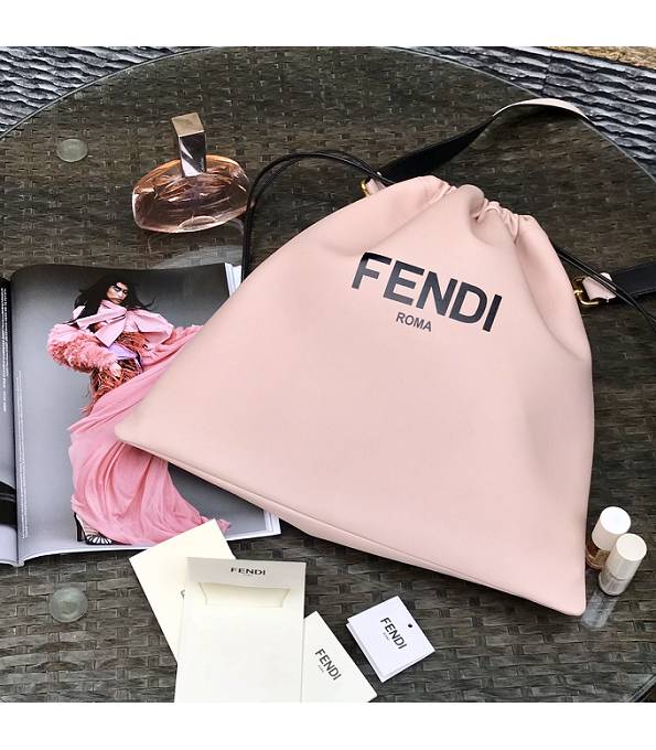 Fendi Pink Original Lambskin Leather Pack Medium Pouch-7