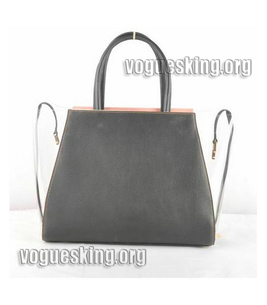 Fendi Sea Blue Imported Leather Medium Handbag-2