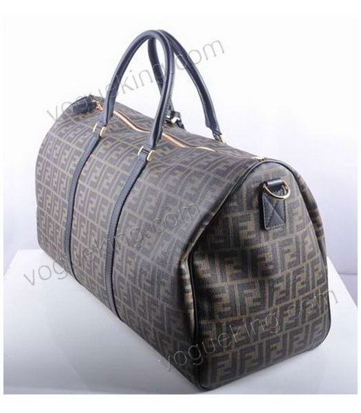 Fendi Selleria Oversized Traveling Bag With F PVC Waterproof Fabric-1
