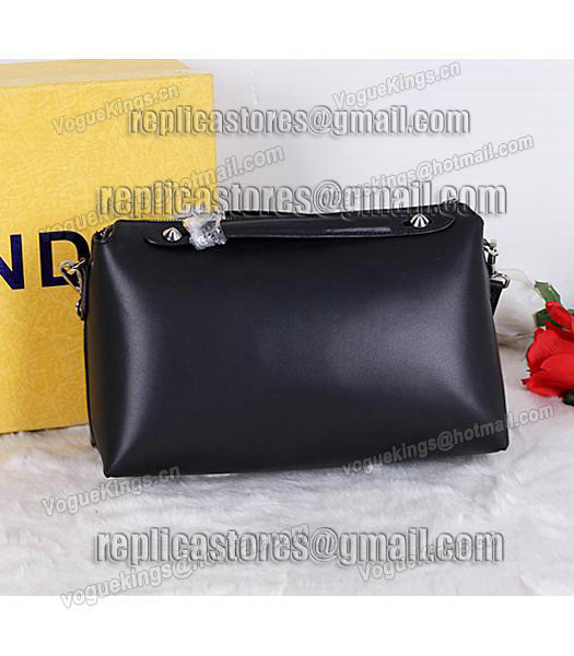 Fendi Top-quality Shoulder Bag 9031 In Black Leather-2