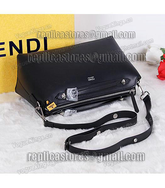 Fendi Top-quality Shoulder Bag 9031 In Black Leather-4