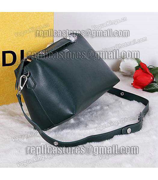 Fendi Top-quality Shoulder Bag 9031 In Dark Green Leather-1