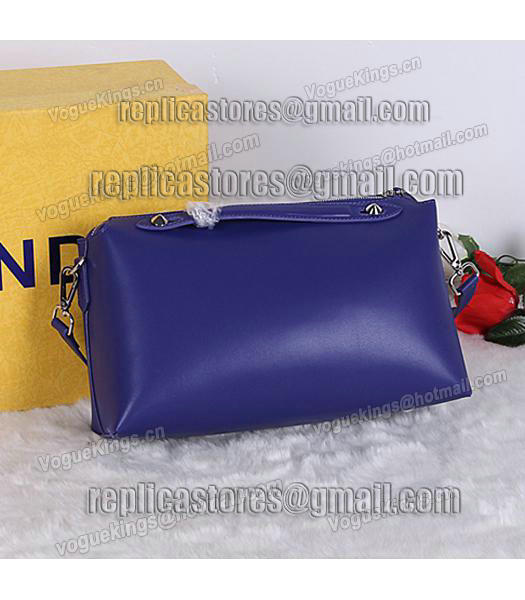 Fendi Top-quality Shoulder Bag 9031 In Sapphire Blue Leather-2