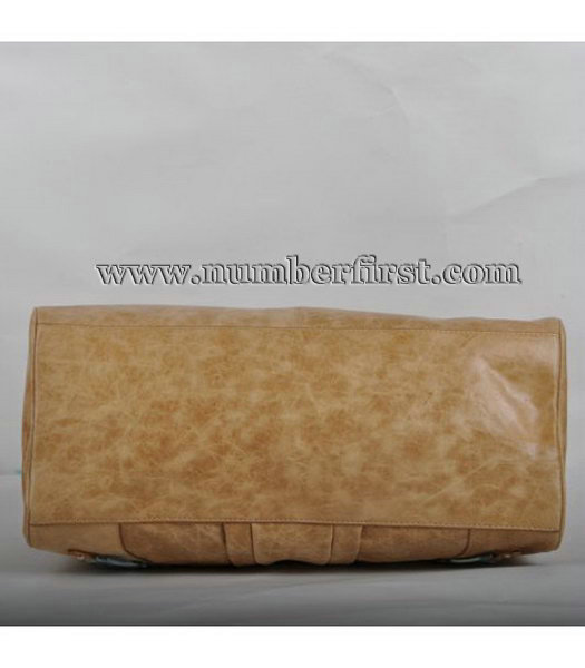 Fendi Tote Bag Apricot Oil Leather-3